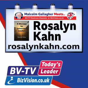 Author Rosalyn Kahn has a message for Tomorrow’s Leaders on BV-TV Show