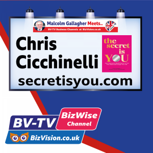 Author & CEO of $350 million company, Chris Cicchinelli talks YOU on BV-TV Show