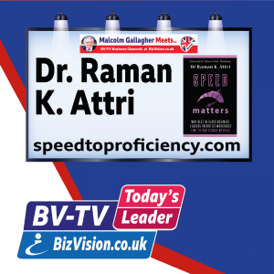 It’s time to re-think why speed matters says author Dr. Raman K. Attri on BV-TV