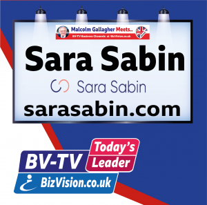 Sara Sabin on Bv-TV at Bizvision.co.uk