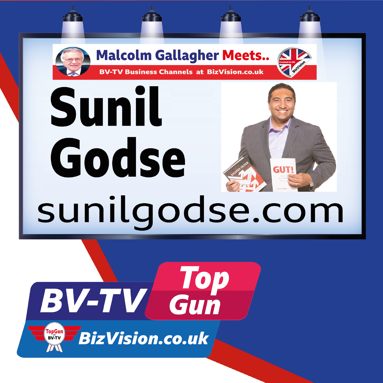 Sunil Godse on Bixzvision.co.uk BV-TV Top Gun Show