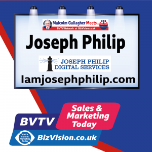 Joseph Philip guests on BVTV at BizVision.co.uk