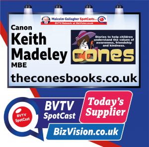 Keith Madeley of the cones books on BVTV Todays Supplier spotCast at BizVision.co.uk