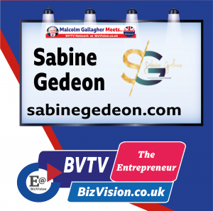 Sabine Gedeon on BVTV at BizVision.co.uk