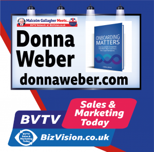 Donna Weber on BVTV at Bizvision.co.uk