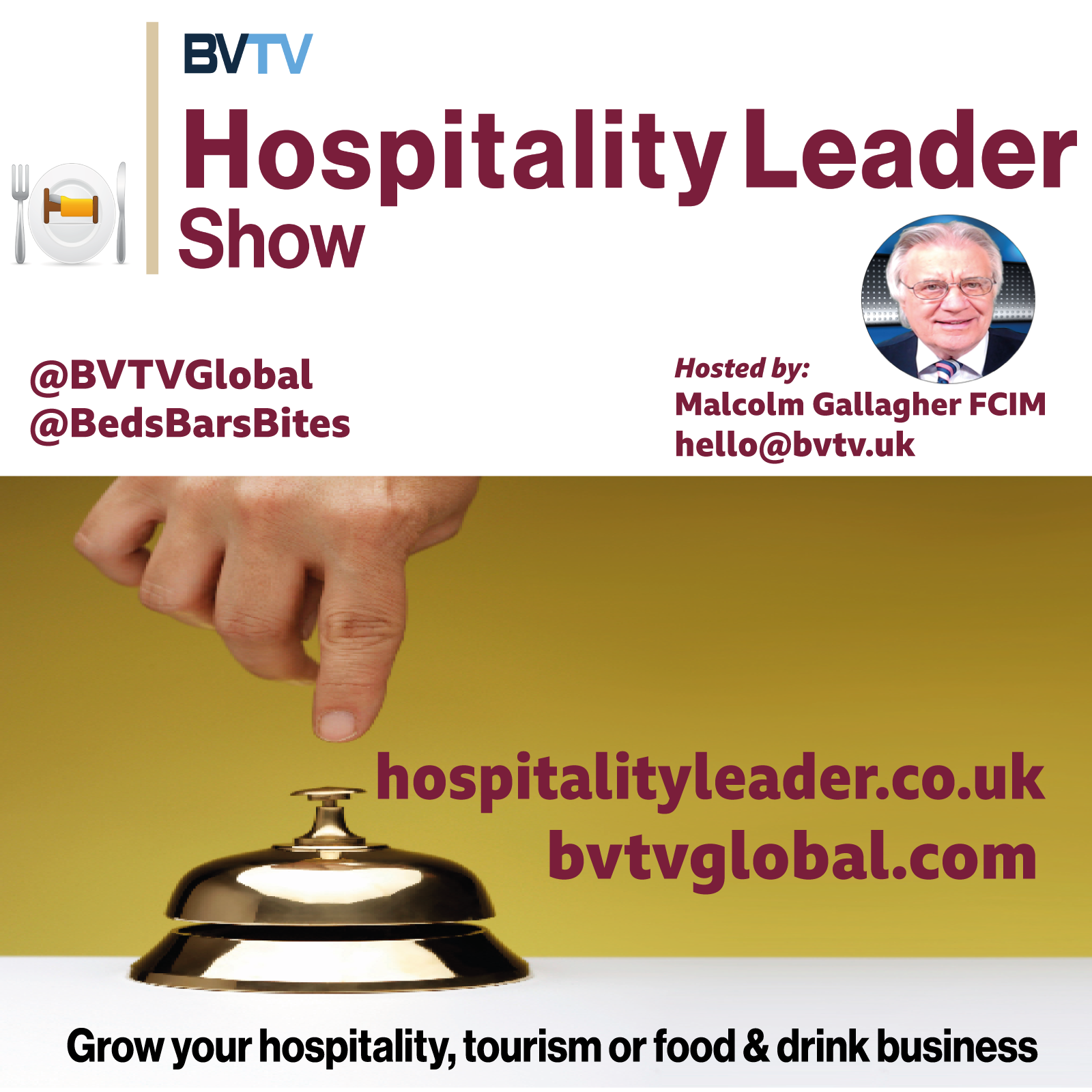 Geoff Paris hotel manager on BVTV at www.bizvision.co.uk