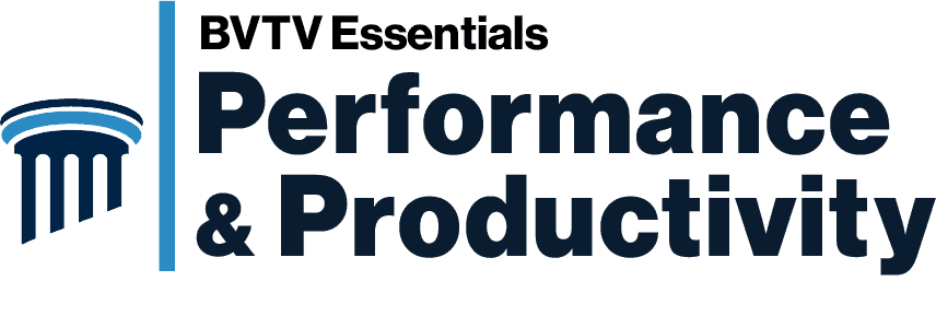 Performance & Productivity Essentials at bvtvglobal.com